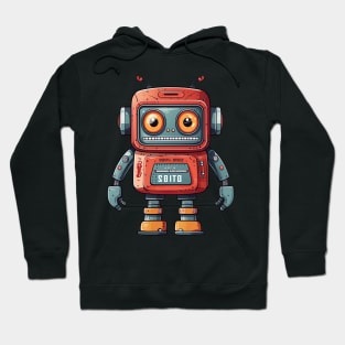 Tin Toy Robot Hoodie